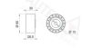 AUTEX 651794 Deflection/Guide Pulley, timing belt